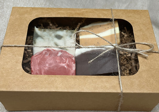 Gift Box of 4 Soaps