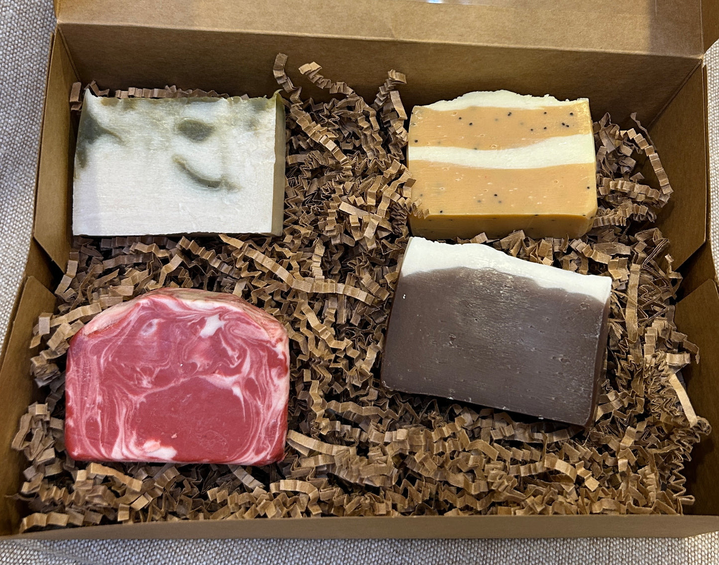 Gift Box of 4 Soaps