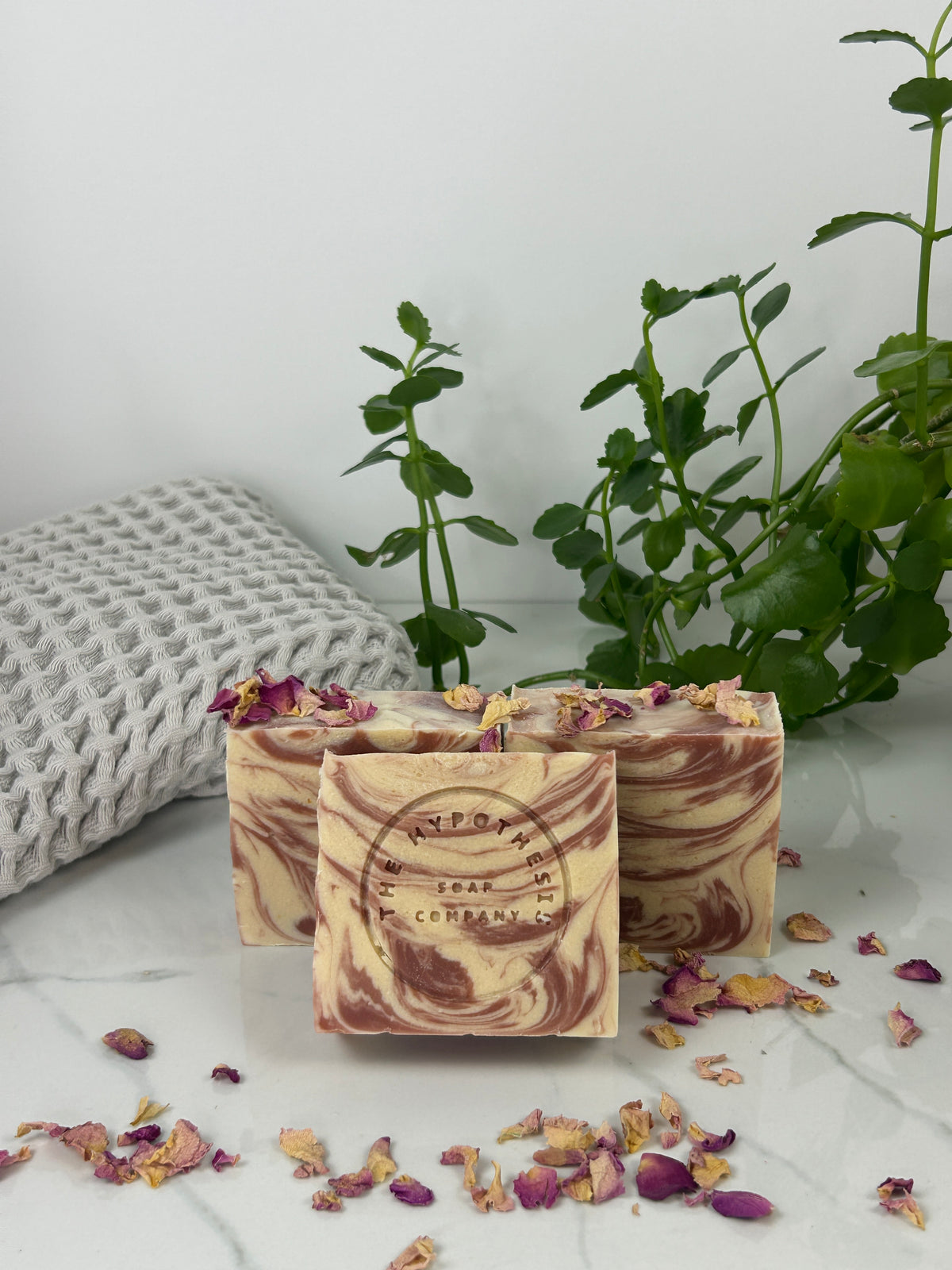 Rose Swirl Milk Soap